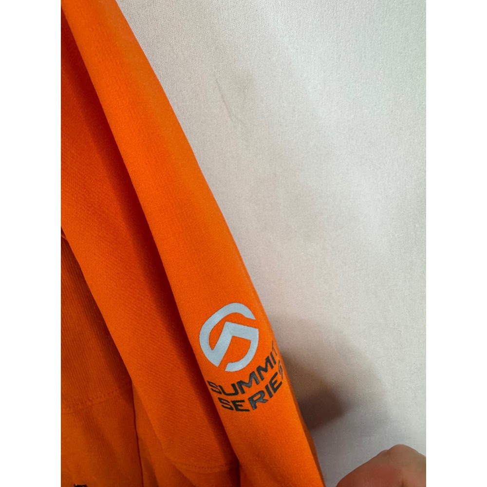 The North Face Summit Series Mens Orange Softshell Full Zip Jacket L Large - Picture 3 of 10